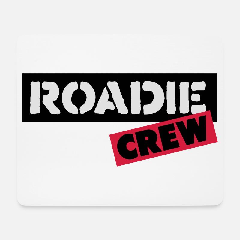 roadie - Mousepad (Querformat) - Weiß