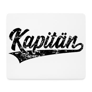 KAPITÄN SEGLER - Mousepad (Querformat) - Weiß - Vorne
