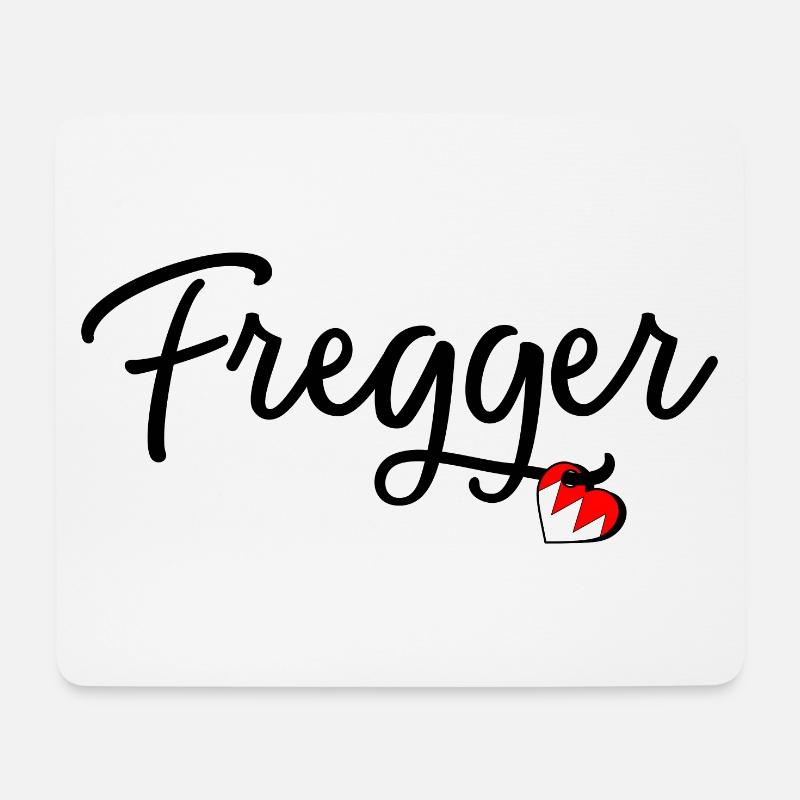 Fregger - Mousepad (Querformat) - Weiß