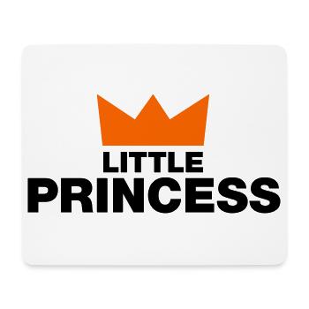 Little Princess mit Krone - Mousepad (Querformat) - Weiß - Vorne