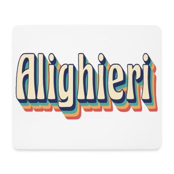 Alighieri Retro Vintage T-Shirt Gift T-Shirt - Mouse Pad (horizontal) - white - Front