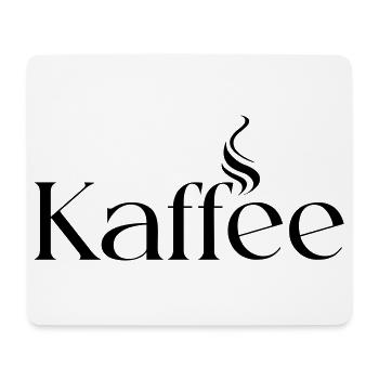 Kaffee - Mousepad (Querformat) - Weiß - Vorne