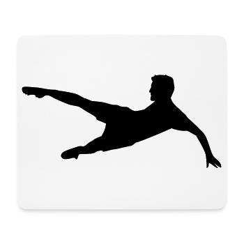 Fußball Soccer Football - Mouse Pad (horizontal) - white - Front
