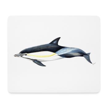 Common dolphin - Common dolphin - Common dolphin - Mouse Pad (horizontal) - white - Front