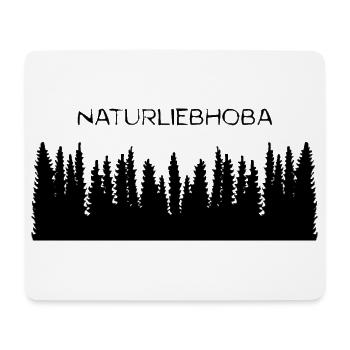 Naturliebhoba - Naturliebhaber, Dialekt - Mousepad (Querformat) - Weiß - Vorne