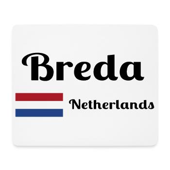 Breda Niederlande - Stilvolle Drucke - Mousepad (Querformat) - Weiß - Vorne