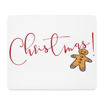Christmas gingerbread - Mouse Pad (horizontal) - white - Front