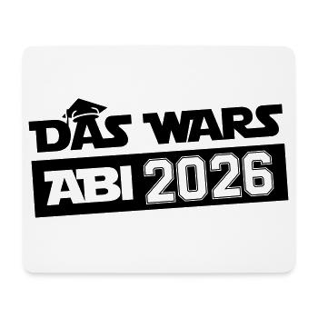That's it Abi 2026 - Mouse Pad (horizontal) - white - Front