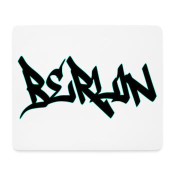 Berlin Grafitti - Mousepad (Querformat) - Weiß - Vorne