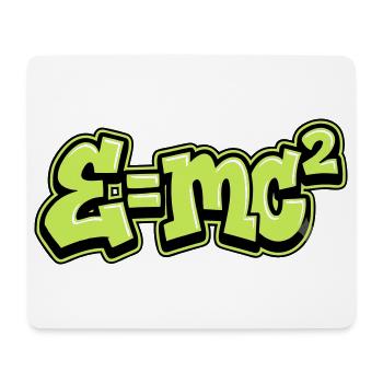 Einstein Formula Graffiti - Mouse Pad (horizontal) - white - Front