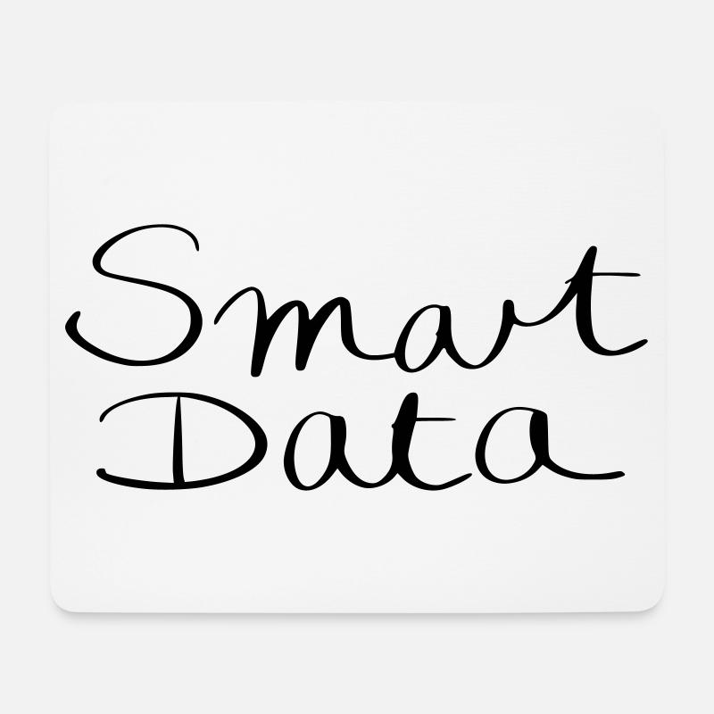 smart data - Mousepad (Querformat) - Weiß
