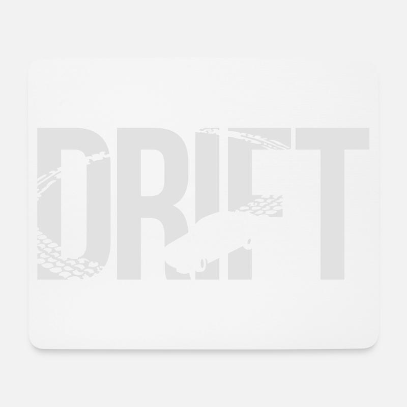 drift - Mouse Pad (horizontal) - white