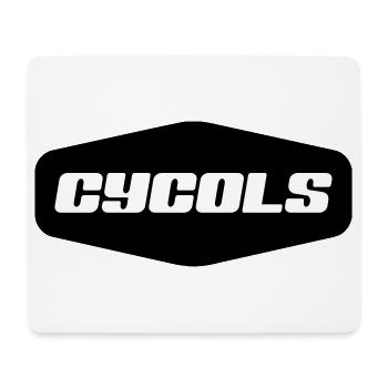 C Y C O L S - Tapis de souris (format paysage) - blanc - Devant