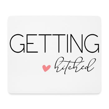 Getting Hitched! Personalisierbar - Mousepad (Querformat) - Weiß - Vorne