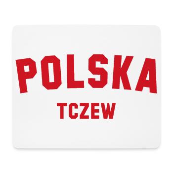 TCZEW Polska Polen - Mousepad (Querformat) - Weiß - Vorne