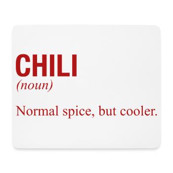 CHILI - Mousepad (Querformat) - Weiß - Vorne
