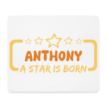 Anthony - Mousepad (Querformat) - Weiß - Vorne