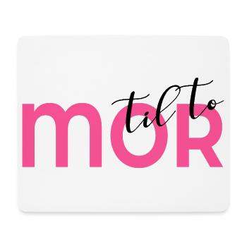 Mutter von zwei Kindern - Mousepad (Querformat) - Weiß - Vorne