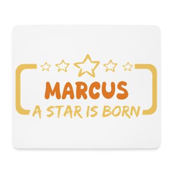Spruch Marcus - Mousepad (Querformat) - Weiß - Vorne