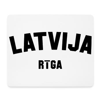 RIGA Latvia Latvija Lettland - Mouse Pad (horizontal) - white - Front