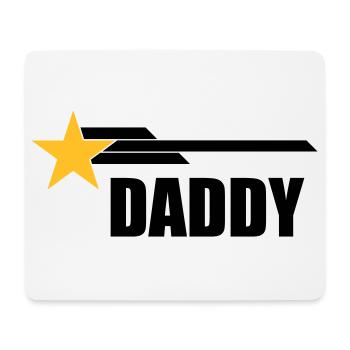 Daddy - Mouse Pad (horizontal) - white - Front