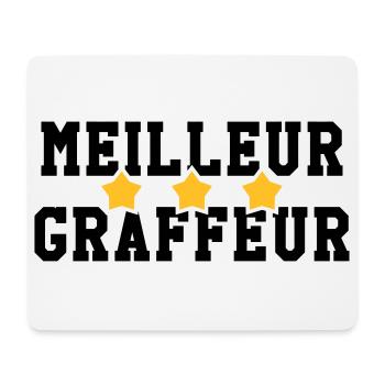 Graffiti / Tag / Writer / Street Art - Tapis de souris (format paysage) - blanc - Devant