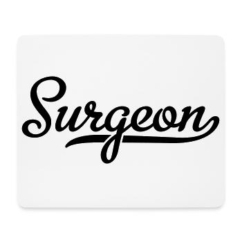 Chirurg - Mousepad (Querformat) - Weiß - Vorne