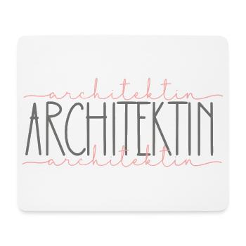 Architektin Geschenk Architektur Beruf - Mousepad (Querformat) - Weiß - Vorne