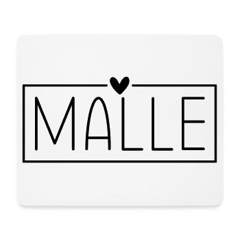 Mallorca Malle - Mousepad (Querformat) - Weiß - Vorne