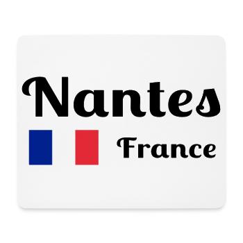 Nantes Frankreich - Stilvolle Drucke - Mousepad (Querformat) - Weiß - Vorne