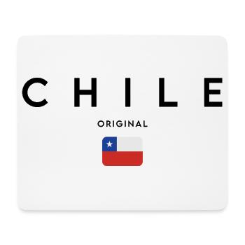 Chilean pride, minimalist sleek design - Mouse Pad (horizontal) - white - Front