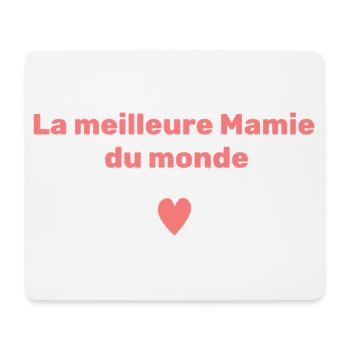 Meilleure Mamie Monde - Tapis de souris (format paysage) - blanc - Devant