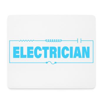 ELECTRICIAN - Mouse Pad (horizontal) - white - Front