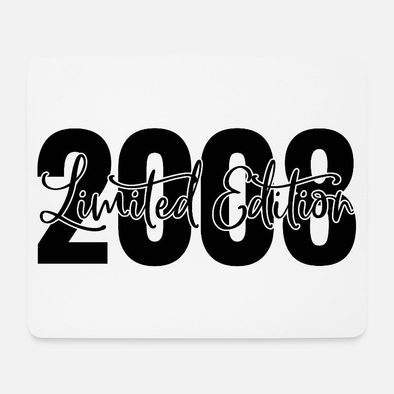 Limited edition 2008 - Mousepad (Querformat) - Weiß