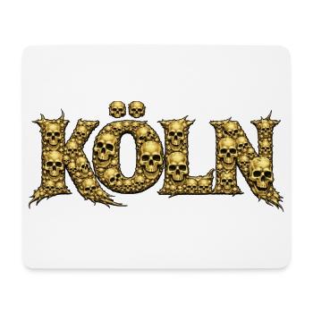 COLOGNE | Lettres du Crâne d’Or - Tapis de souris (format paysage) - blanc - Devant