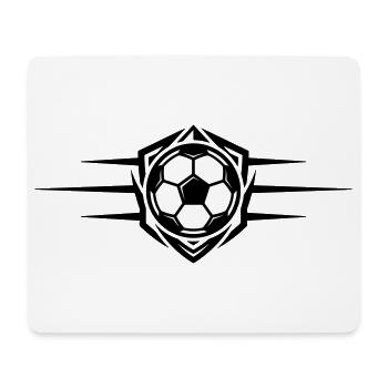 Soccer Icon - Mouse Pad (horizontal) - white - Front