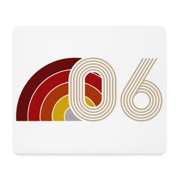 Astro Vintage 10-Jahres-Party 2016 - Mousepad (Querformat) - Weiß - Vorne