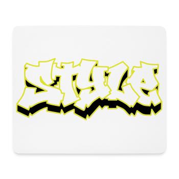 Style Grafiti - Mousepad (Querformat) - Weiß - Vorne
