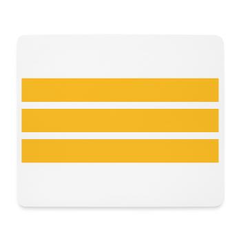 Korvettenkapitän - Mousepad (Querformat) - Weiß - Vorne