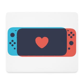 Schalten Sie Liebe - Mousepad (Querformat) - Weiß - Vorne