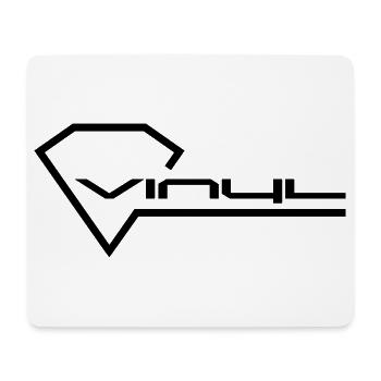 Vinyle - Tapis de souris (format paysage) - blanc - Devant