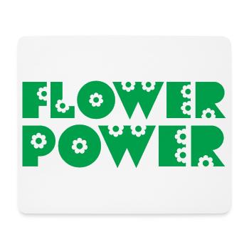 LE POUVOIR DES FLEURS - Tapis de souris (format paysage) - blanc - Devant