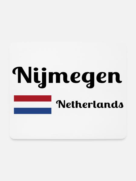 Nimwegen Niederlande - Stylische Drucke - Mousepad (Querformat) - Weiß