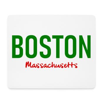 Boston - Massachusetts - USA - Amerika - America - Mousepad (Querformat) - Weiß - Vorne
