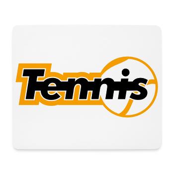 Tennis - Mousepad (Querformat) - Weiß - Vorne