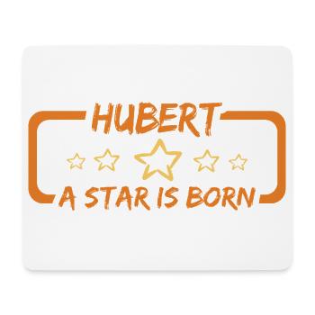 Cadeau pour Hubert - Tapis de souris (format paysage) - blanc - Devant