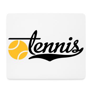 tennis - Mouse Pad (horizontal) - white - Front
