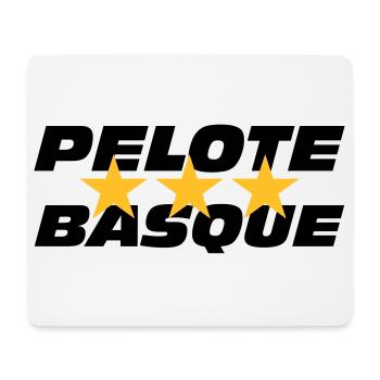 Pelote Basque - Tapis de souris (format paysage) - blanc - Devant