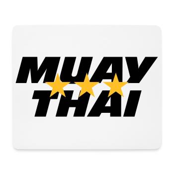 Muay Thai - Mouse Pad (horizontal) - white - Front