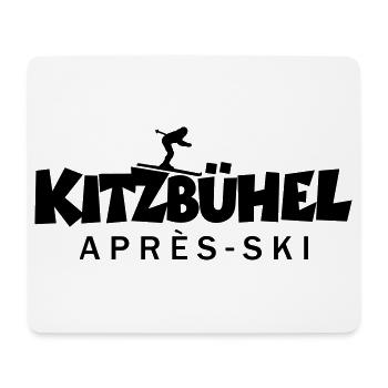 Kitzbühel Après-Ski Skifahrerin Skifahrer - Mousepad (Querformat) - Weiß - Vorne